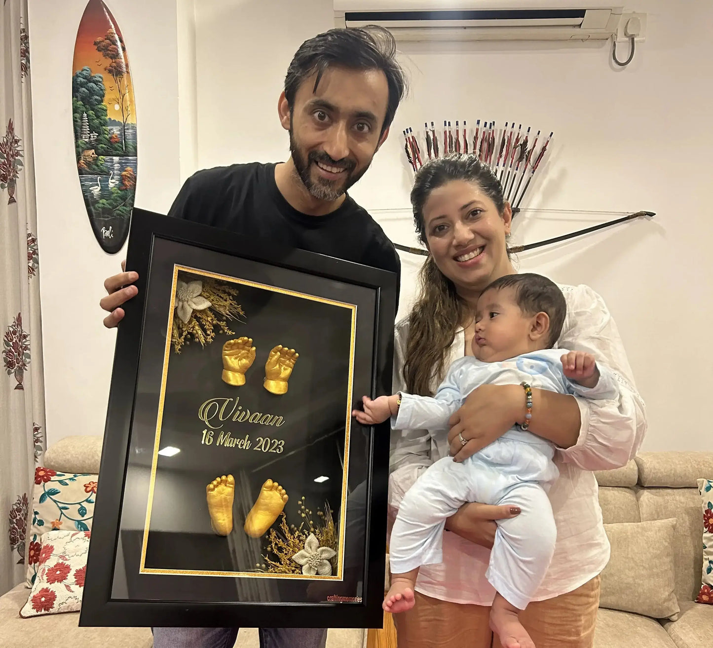 Baby Hand Casting Door Step Service