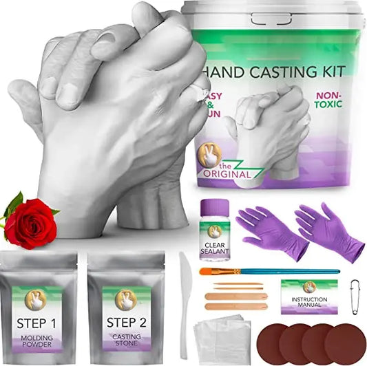 Premium Couple Casting Kit: Create special memories with your loved one