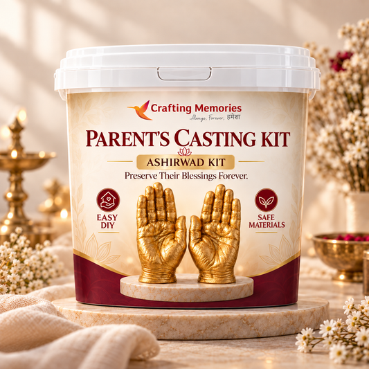 Parent’s Casting (Ashirwad) Kit | Hold On To The Hands That Raised You | Recorded Step-by-Step Video Guidance