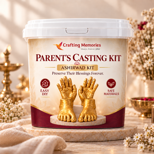 Parent’s Casting (Ashirwad) Kit | Hold On To The Hands That Raised You | Recorded Step-by-Step Video Guidance