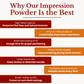Premium Impression Powder for Hand & Feet Casting - 500 Grams