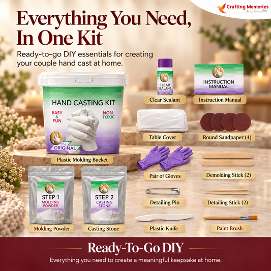 Couple Hand Casting Kit