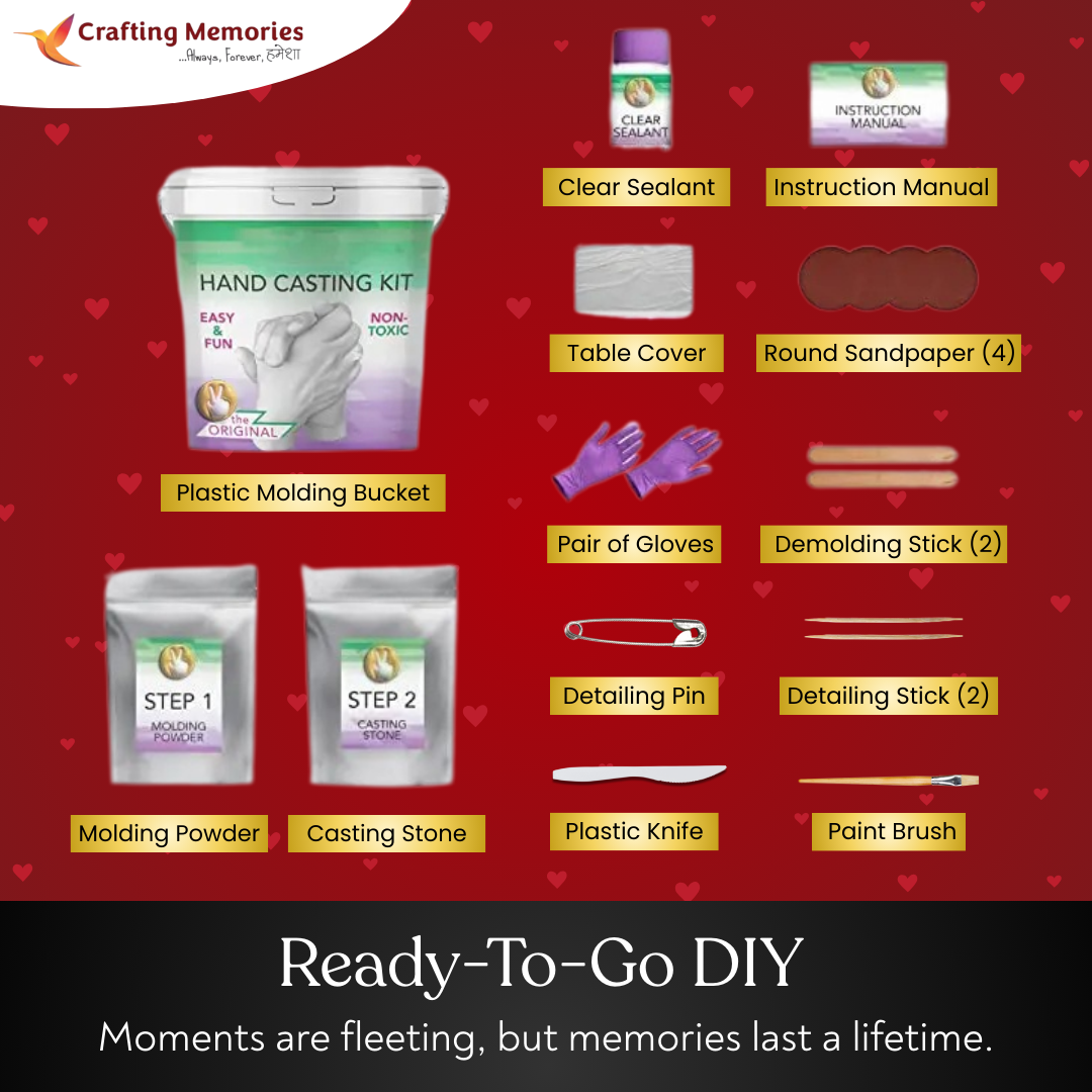 Couple Hand Casting Kit