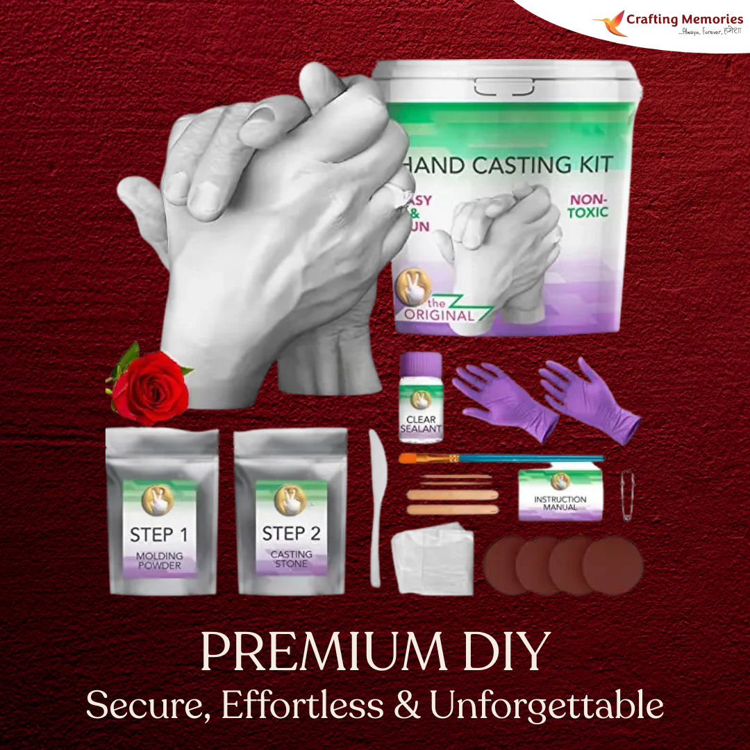 Couple Hand Casting Kit