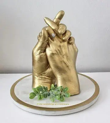 Couple Hand Casting Service – Crafting Memories