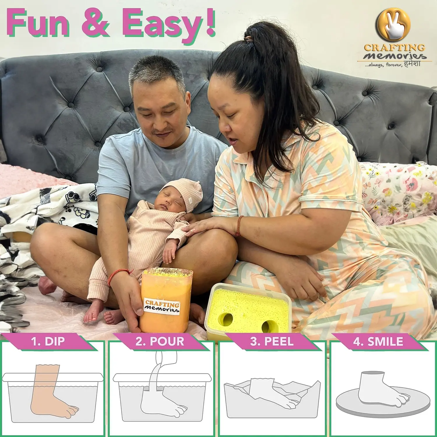 Baby Both Hands & Feet Casting Kit