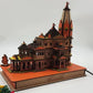Free Led Light with Shree Ram Janmabhoomi Wooden Temple