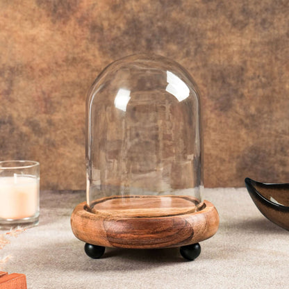 Premium Clear Glass Display Domes – Perfect for Baby & Couple 3D Hand Casting